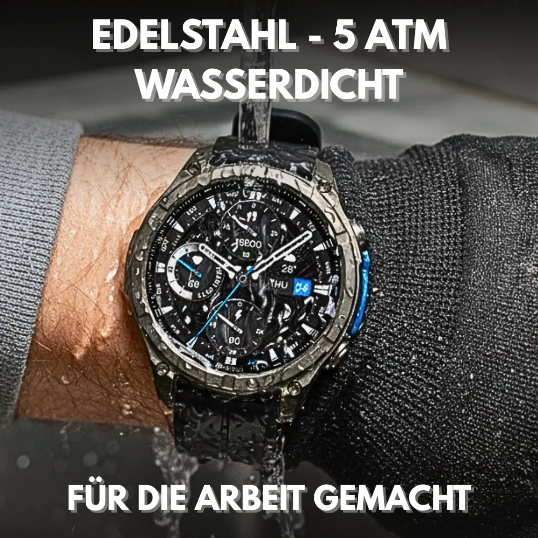 Henner Kettenwerk Stahl Smartwatch - Image 4