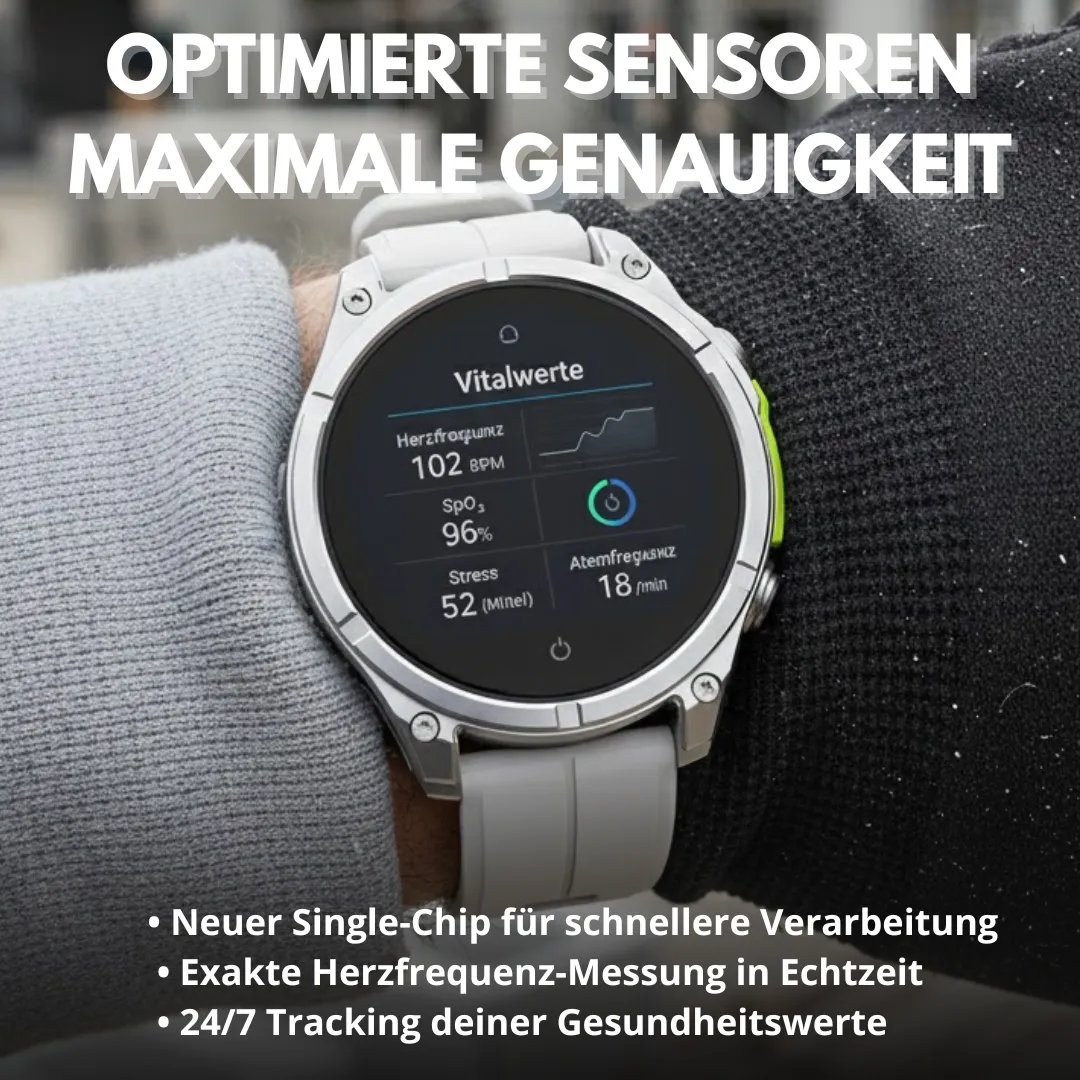 Henner Kettenwerk Stahl Smartwatch - Image 7
