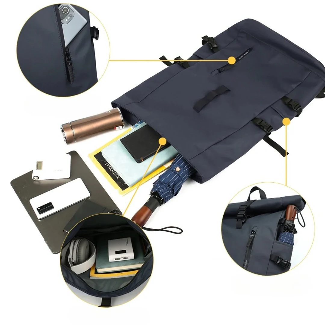 Henner Knight Premium Roll-up Rucksack - Image 10