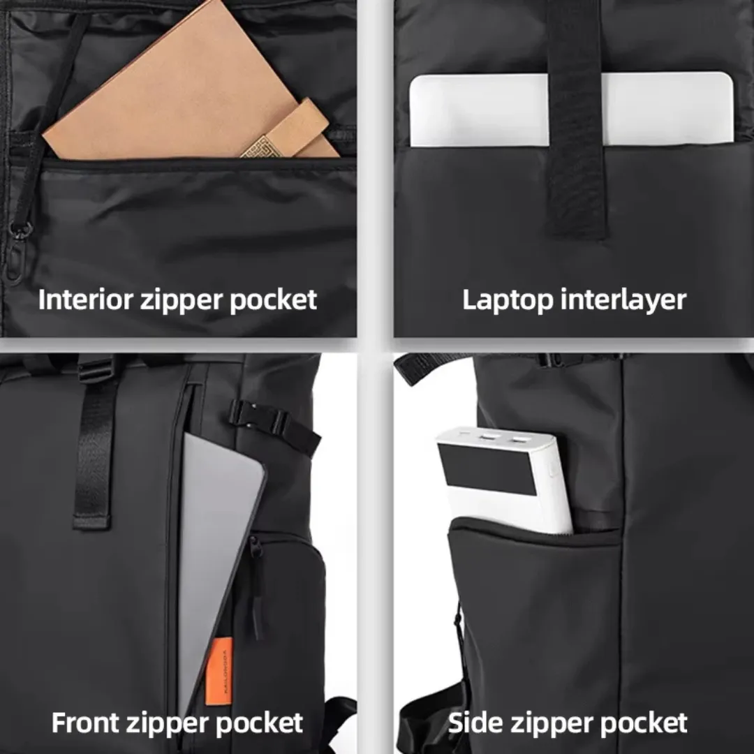 Henner Rear Premium Roll-up Rucksack - Image 9