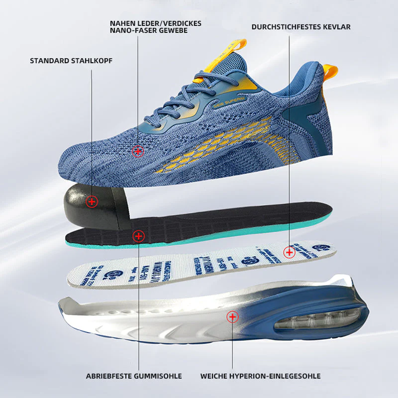 Henner RadarX - S1P Sicherheitsschuhe Smash und Pannensichere - Image 11