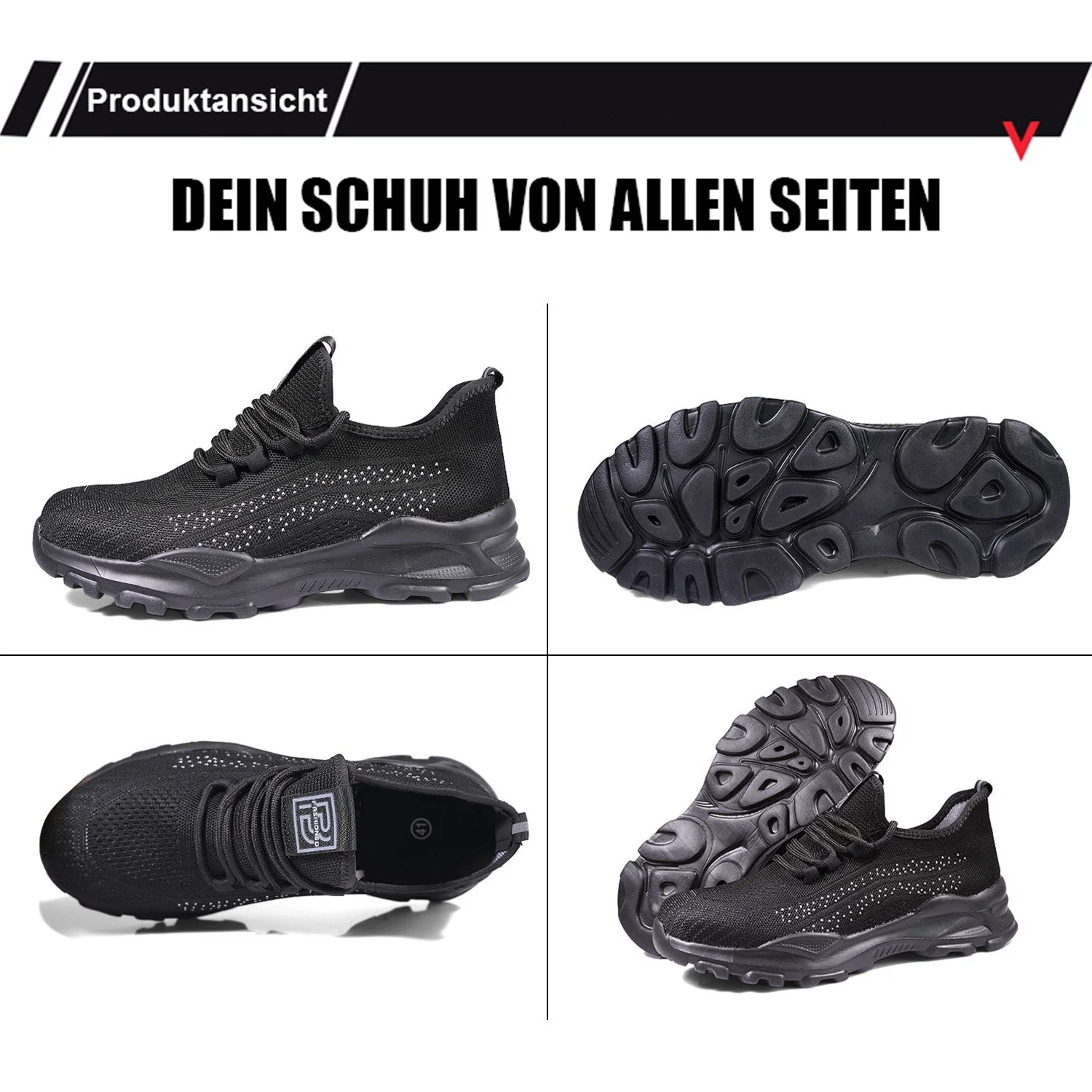 Henner Apex - Sommer Sicherheitsschuhe Ultraleichte, Anti-Smashing - Image 12