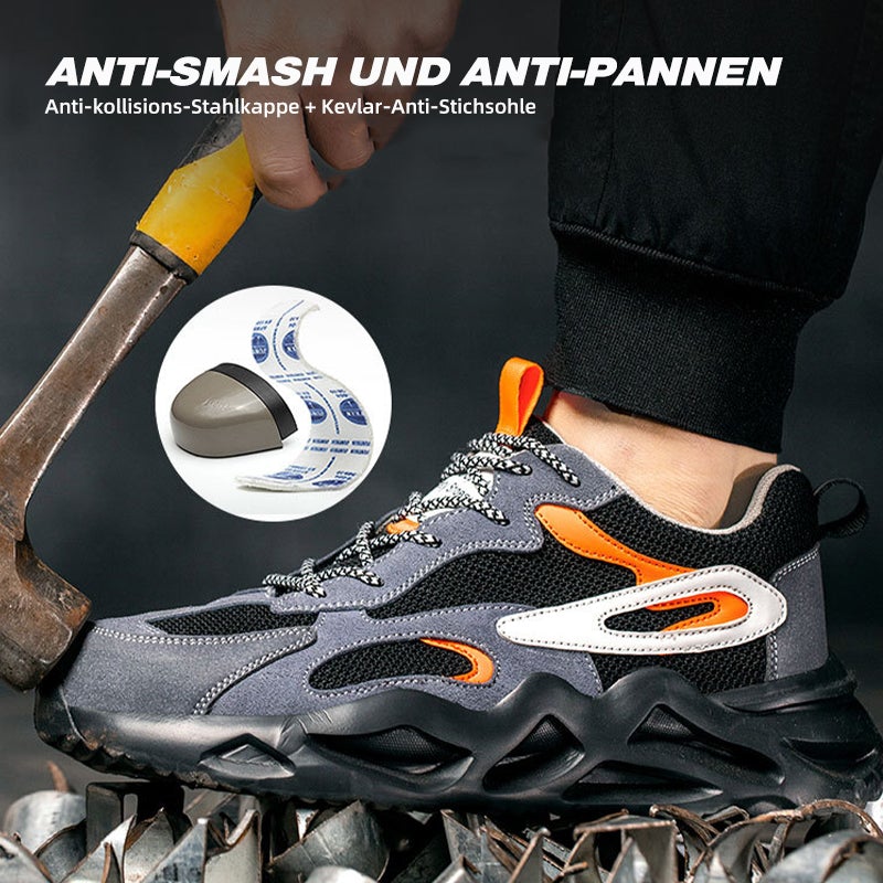 Henner 119 - S1P Arbeitsschuhe, atmungsaktive Anti-Smash - Image 3