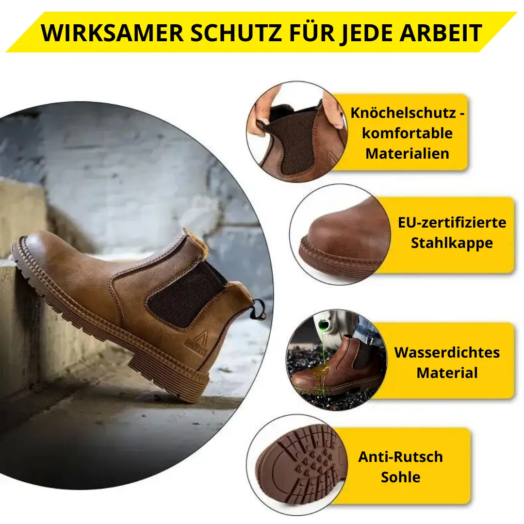 Henner Kevlar - S3 Sicherheitsschuhe wasserfest mit rutschfeste gummisohle - Image 7